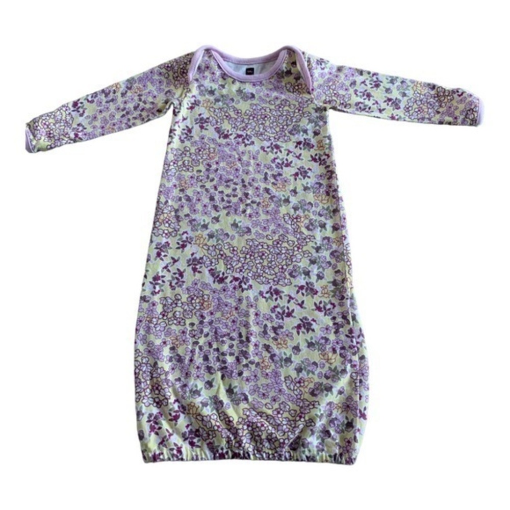 Tea collection baby girl cotton flower print sleep gown
